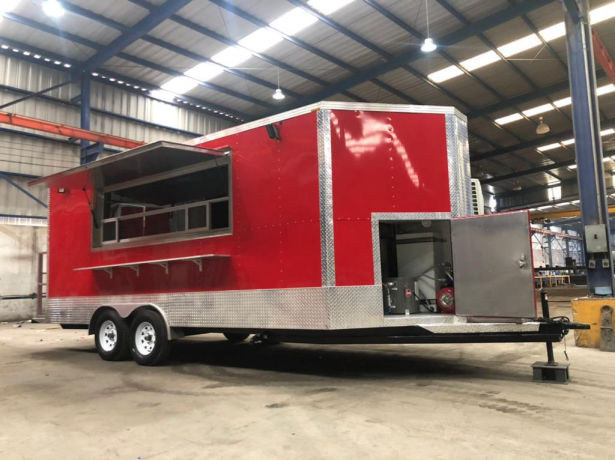 Mexican Trailer Food Truck Chef Units