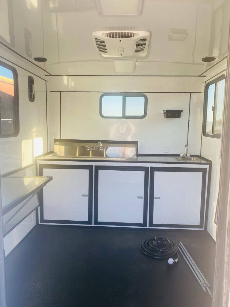 16' White - 6 Foot Porch