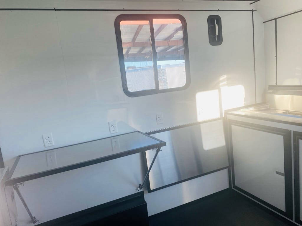 16' White - 6 Foot Porch