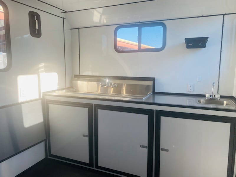 16' White - 6 Foot Porch