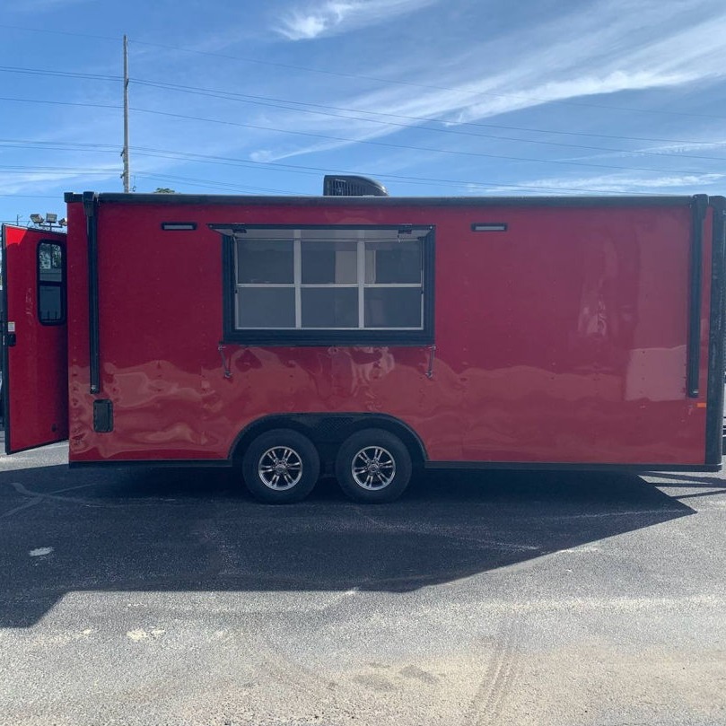 The Red 20ft concession - Ready To Go